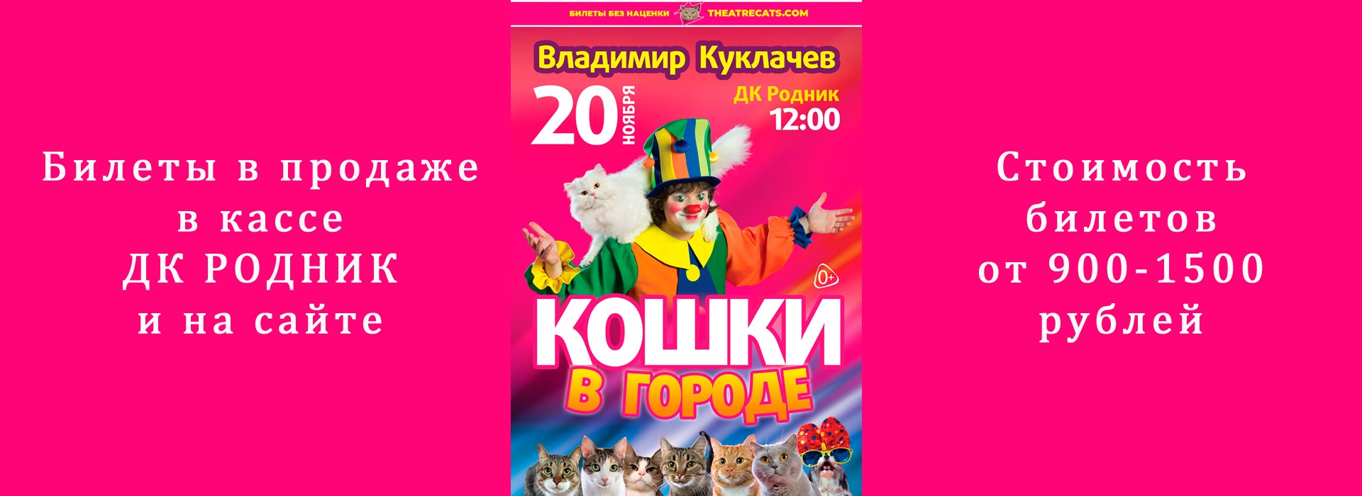 Шоу Владимира Куклачёва «Кошки в городе»